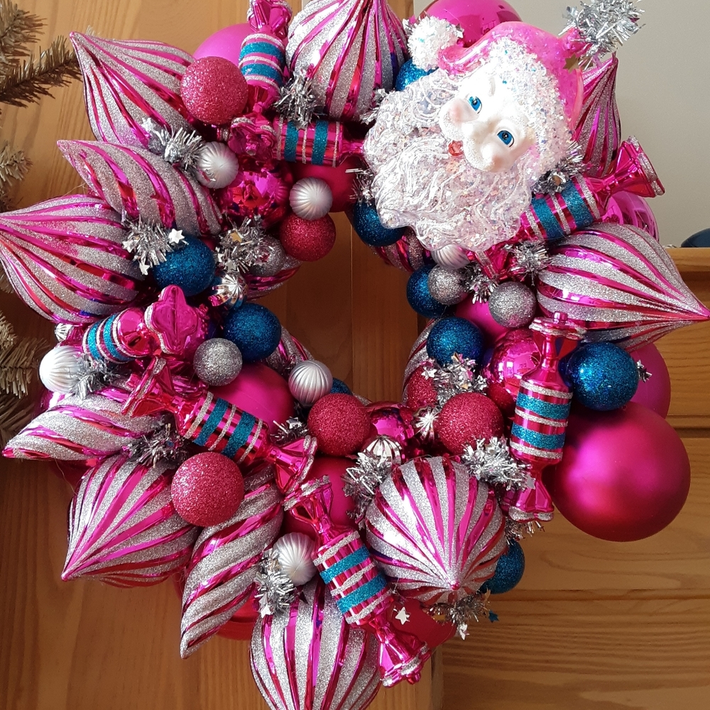Christmas Ornament Wreath